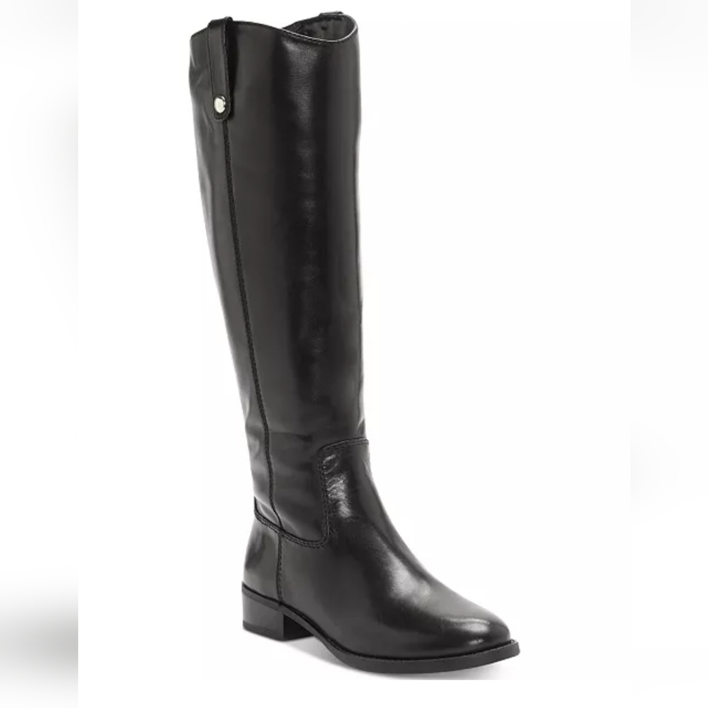 NWT Women's I.N.C. International Concepts Fawne Leather Knee-High Boots - Picture 4 of 11
